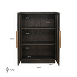 Oppbevaringsskap Claremont brun Richmond Interiors Skap