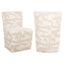 Spisestol Lorain beige grafikk på hjul Richmond Interiors Spisestol