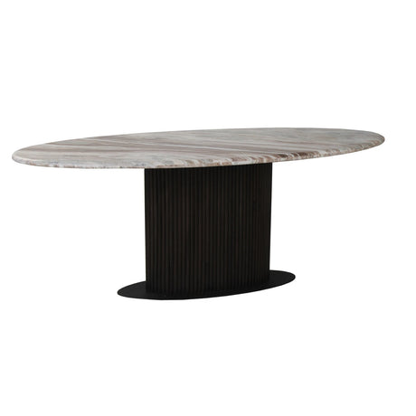 Spisebord Rashford Blush beige ovalt 200 Richmond Interiors Spisebord