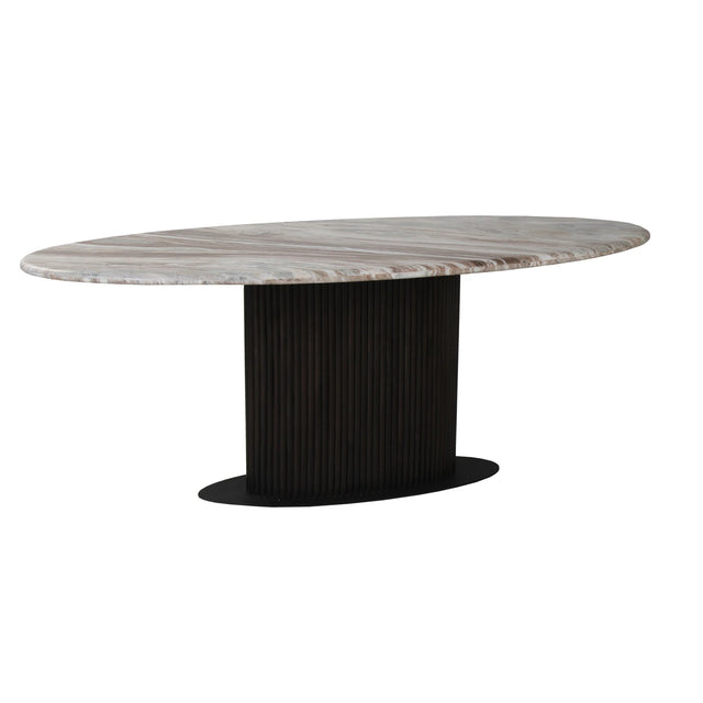 Spisebord Rashford Blush beige ovalt 200 Richmond Interiors Spisebord