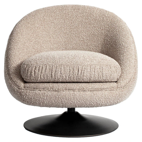 Lounge chair Nodo naturlig chunky svingbar Richmond Interiors Lenestol