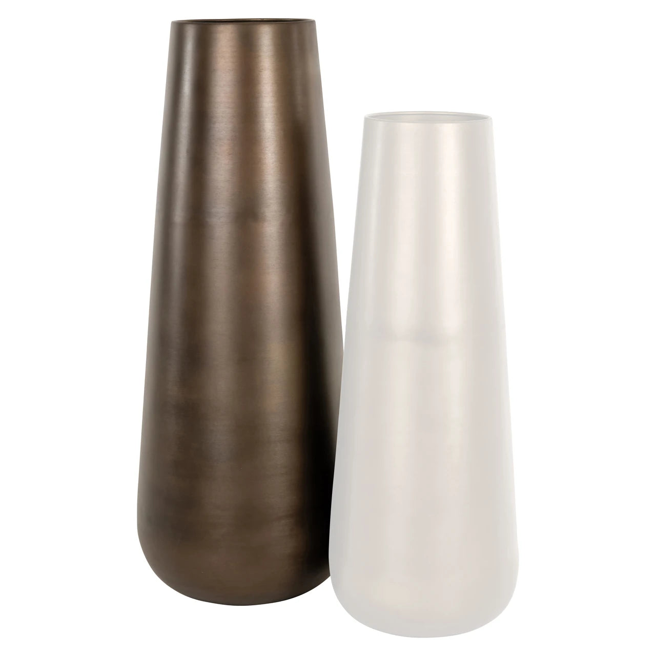 Vase Kenza messing antikk stor Richmond Interiors Vase