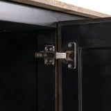TV-benk Russo ask brun 4-dørs Richmond Interiors TV-benk
