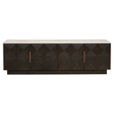 TV-benk Claremont brun Richmond Interiors TV-benk