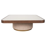 Salongbord Willox beige inkludert glass sett med 2 Richmond Interiors Sofabord