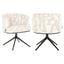 Spisestol Cheyenne beige graffic svingbar Richmond Interiors Spisestol