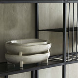 PEMBA keramisk tallerken - small - 23x13,5 cm - offwhite Nordal TABLEWARE