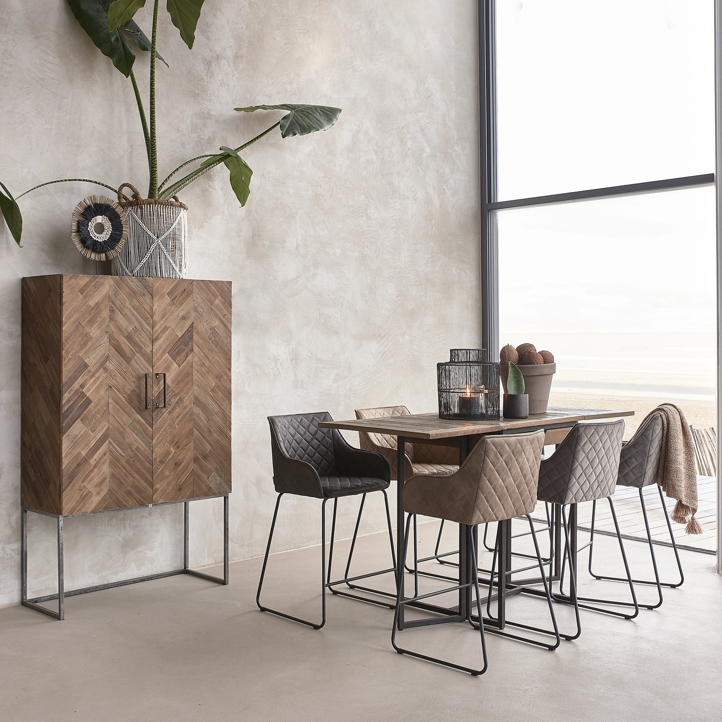 Frisco Drive Counter Stool Riviera Maison Barstol