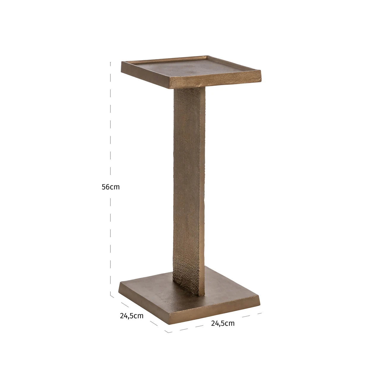 Endebord Foley messing antikk Richmond Interiors Sidebord