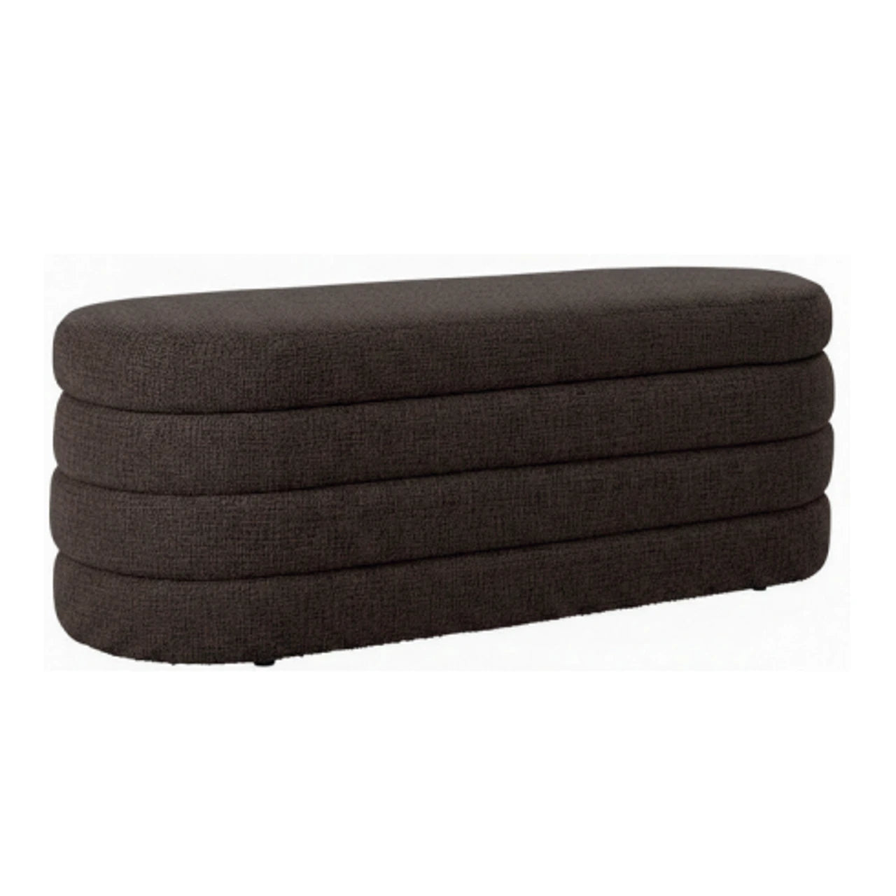Pouffe & Fotstøtte Camille brun chunky Richmond Interiors Pall