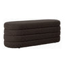 Pouffe & Fotstøtte Camille brun chunky Richmond Interiors Pall