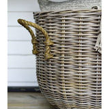 BASKET WITH HEMP HANDLES - -Artwood -Nordstrand Møbler og Interiør