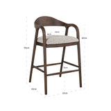 Counterkrakk Mihara mocca fancy Richmond Interiors Barstol