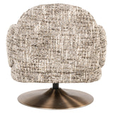 Loungestol Kagney brun omara svingbar Richmond Interiors Lenestol