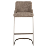 Barkrakk Bolton brun tweed Sett med 2 Richmond Interiors Barstol