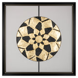 Veggkunst Sol svart/gull Richmond Interiors Bilde