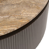 Salongbord Russo askebrun 90Ø Richmond Interiors Sofabord