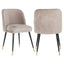 Spisestol Alicia khaki fløyel flammehemmende Richmond Interiors Spisestol