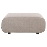 Utendørs puff & fotskammel Dawson greige alpine Richmond Interiors Pall