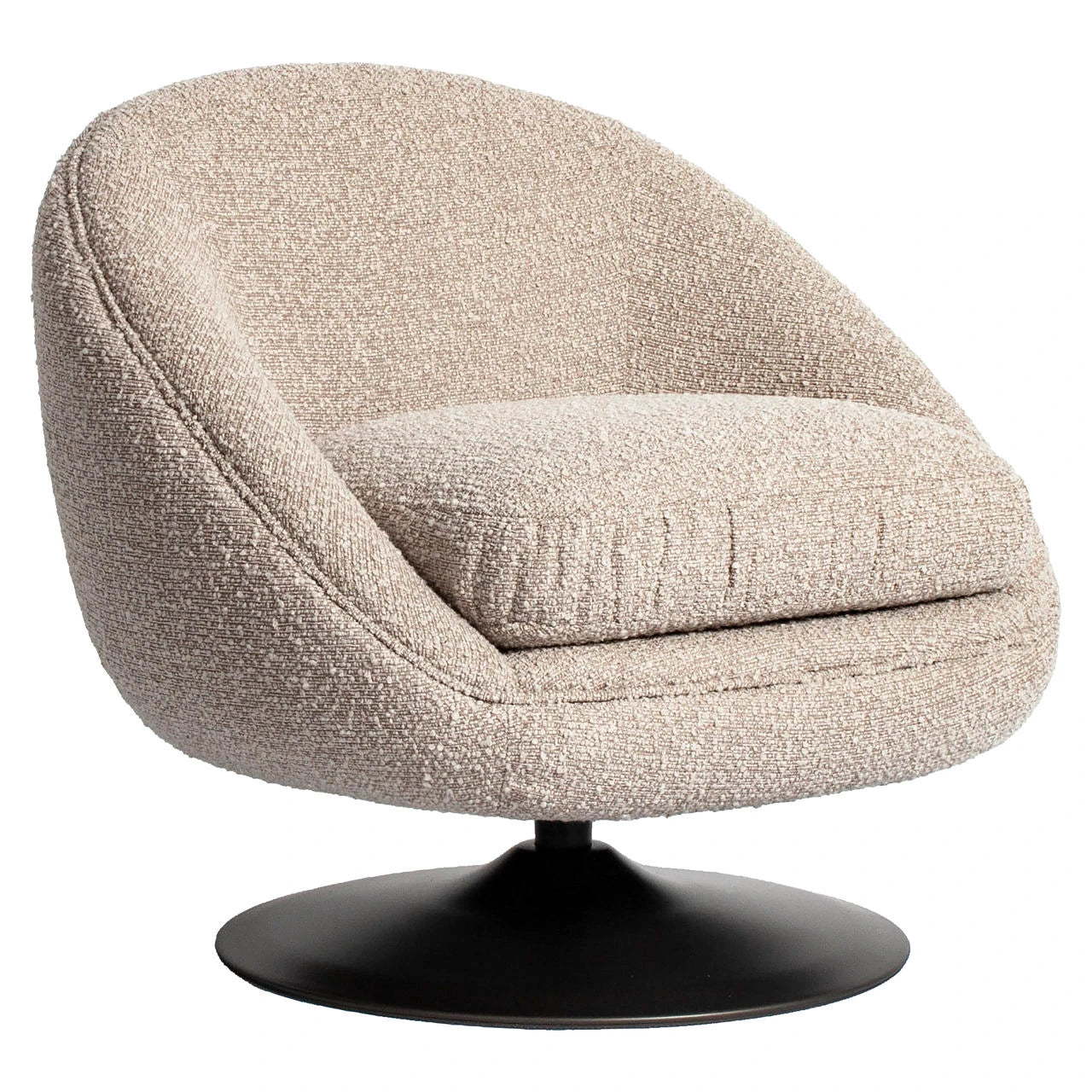 Lounge chair Nodo naturlig chunky svingbar Richmond Interiors Lenestol