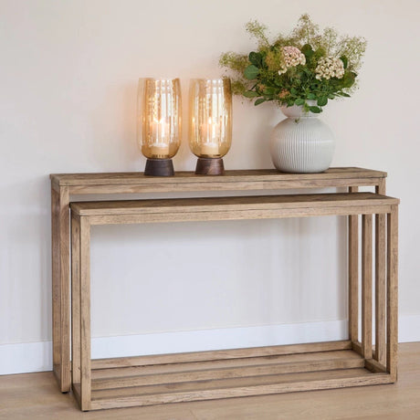 Harbour Island Side Table Sett med 2 Riviera Maison Konsollbord