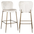 Barkrakk Darby kremfarget fusjon Richmond Interiors Barstol