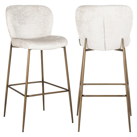 Barkrakk Darby kremfarget fusjon Richmond Interiors Barstol