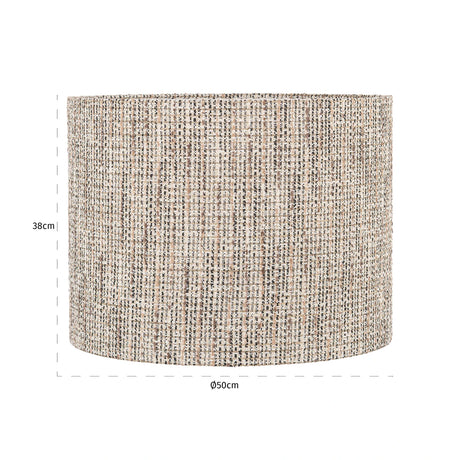 Lampeskjerm Philou trendy natur 50Ø Richmond Interiors Lampeskjerm