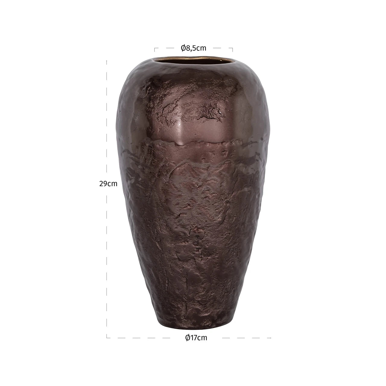 Vase Jillisa mørk brun Richmond Interiors Vase