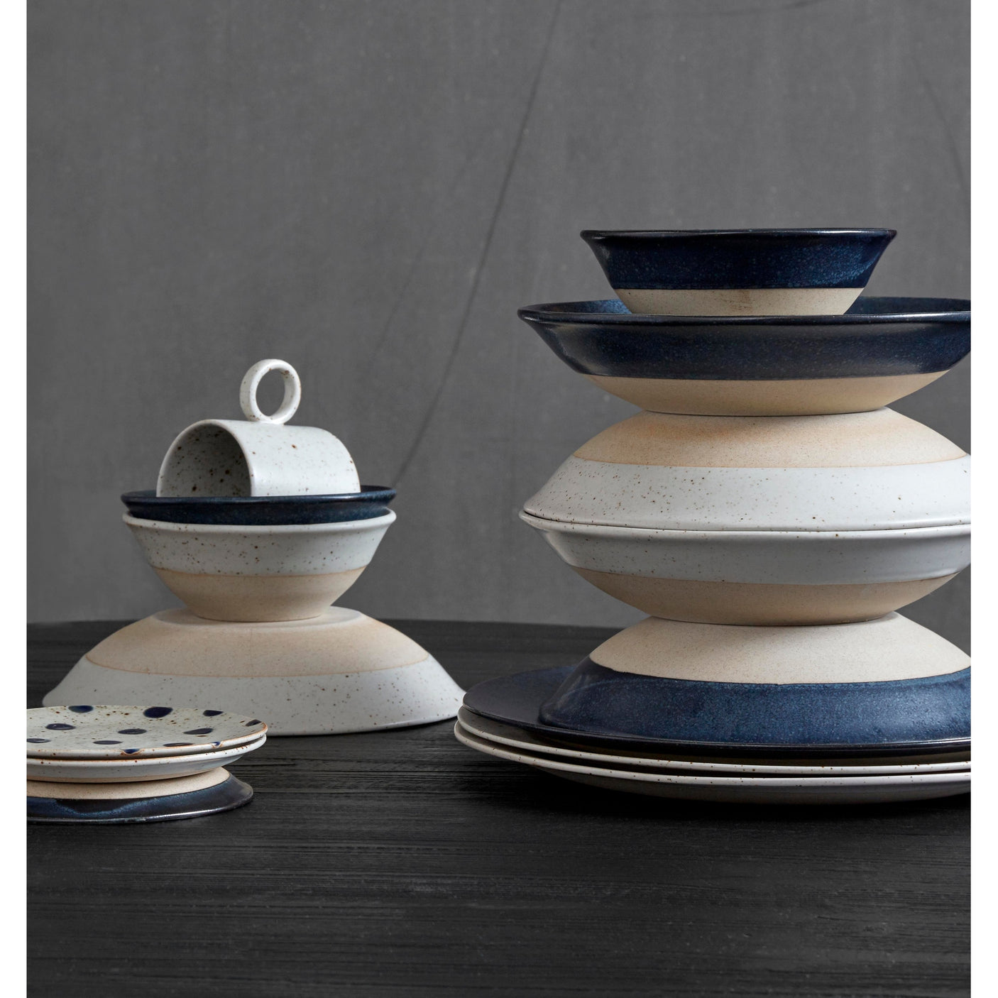 GRAINY keramiske skål - ø15 cm - sand Nordal TABLEWARE