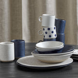 GRAINY dyp keramisk tallerken - ø22 cm - sand Nordal TABLEWARE