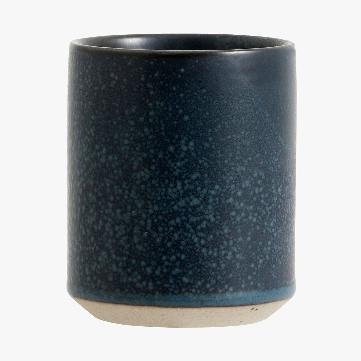 GRAINY keramisk krukke uten hank, L - h10 cm - mørkblå Nordal TABLEWARE