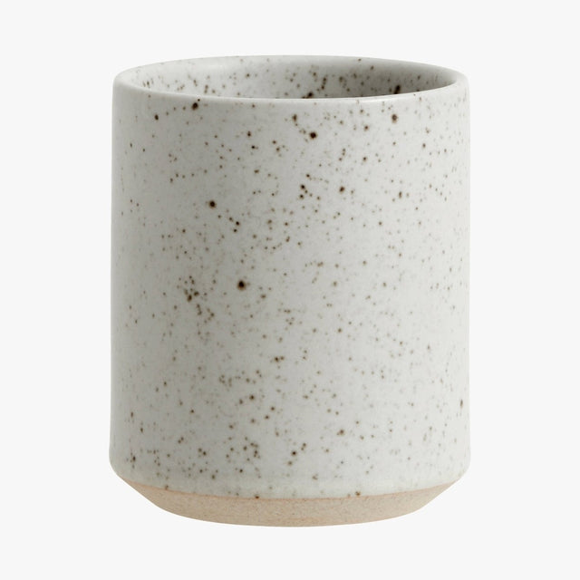 GRAINY keramisk krukke uten hank, L - h10 cm - sand Nordal TABLEWARE