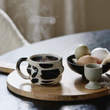 GRAINY keramiske eggbakker - h6 cm - sand Nordal TABLEWARE