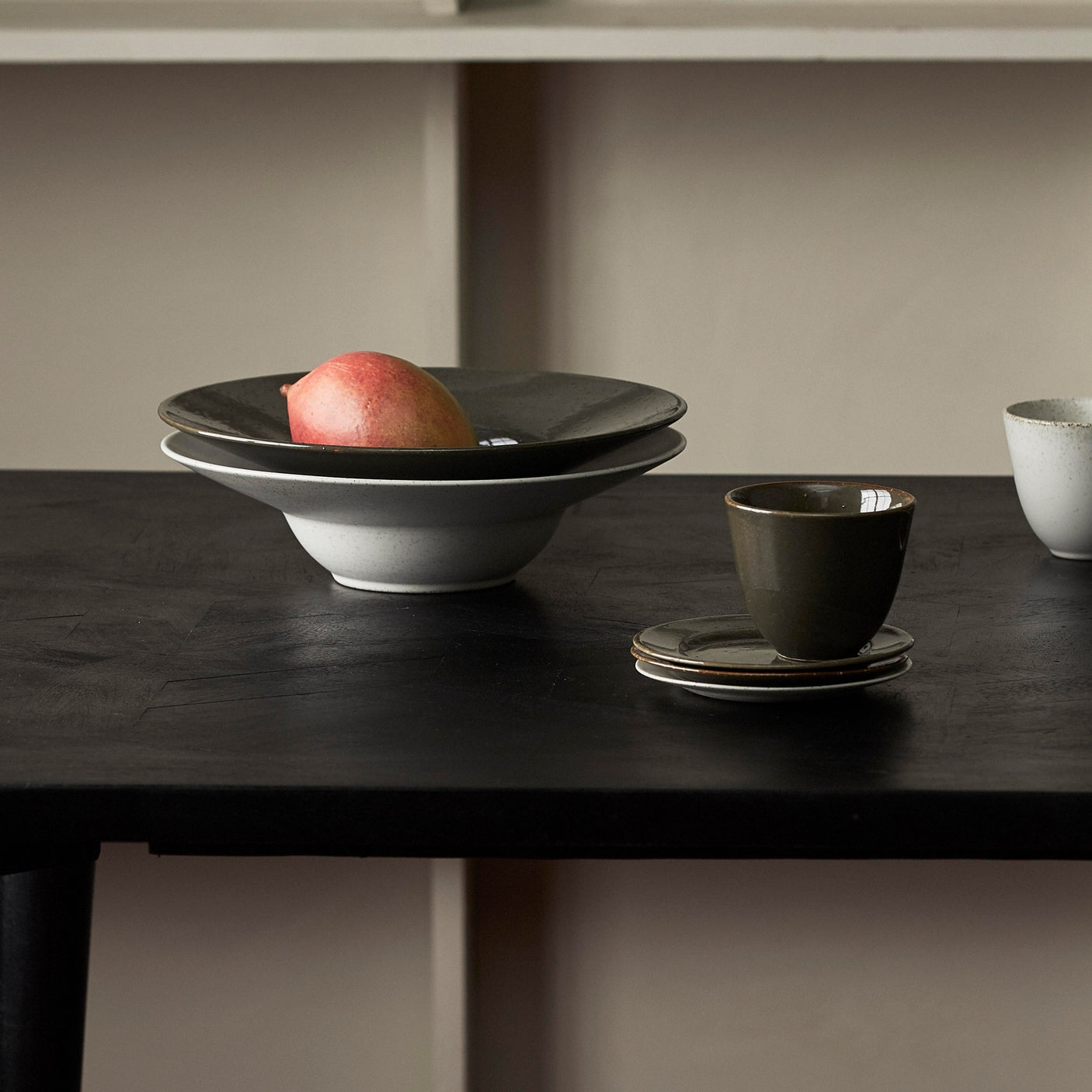 GRAWA Pastaplaten - ø27 cm - hvit Nordal TABLEWARE