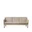 L43 - MK46 Mogens Koch - 3 pers. sofa FDB Møbler Sofa
