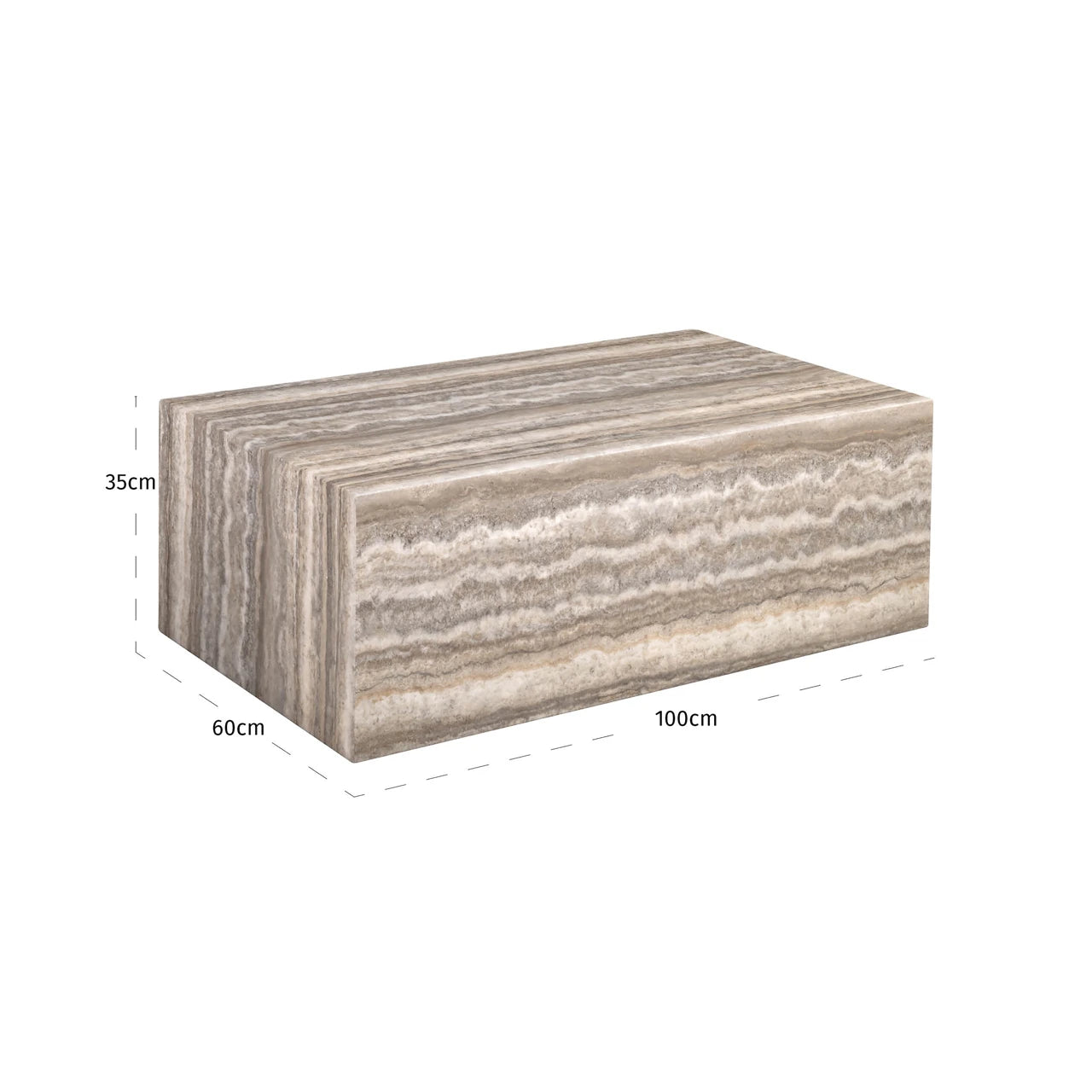 Sofa-element Dulce grå kaffebord Richmond Interiors Sofa