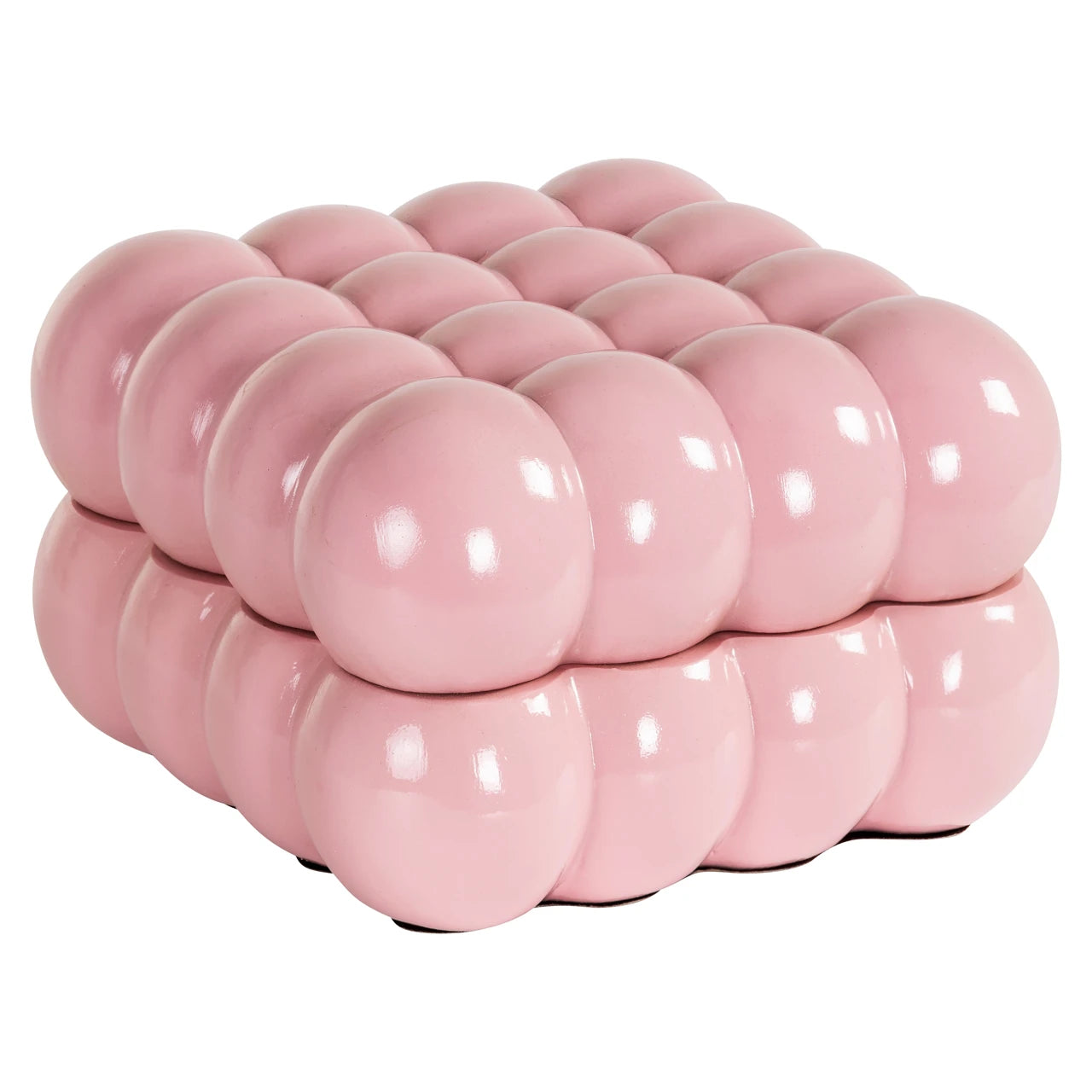 Oppbevaringsboks Cece rosa liten Richmond Interiors Oppbevaring