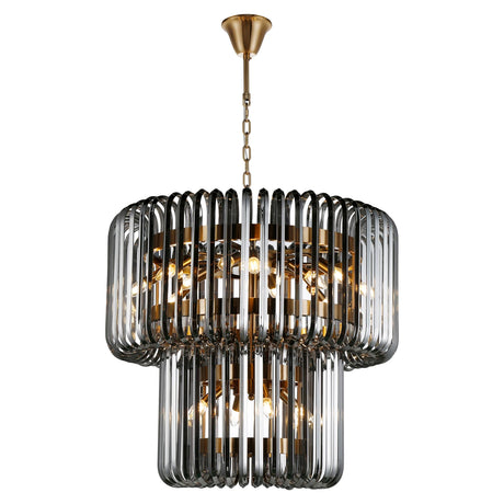 Lysekrone Bryon røyk Richmond Interiors Taklampe