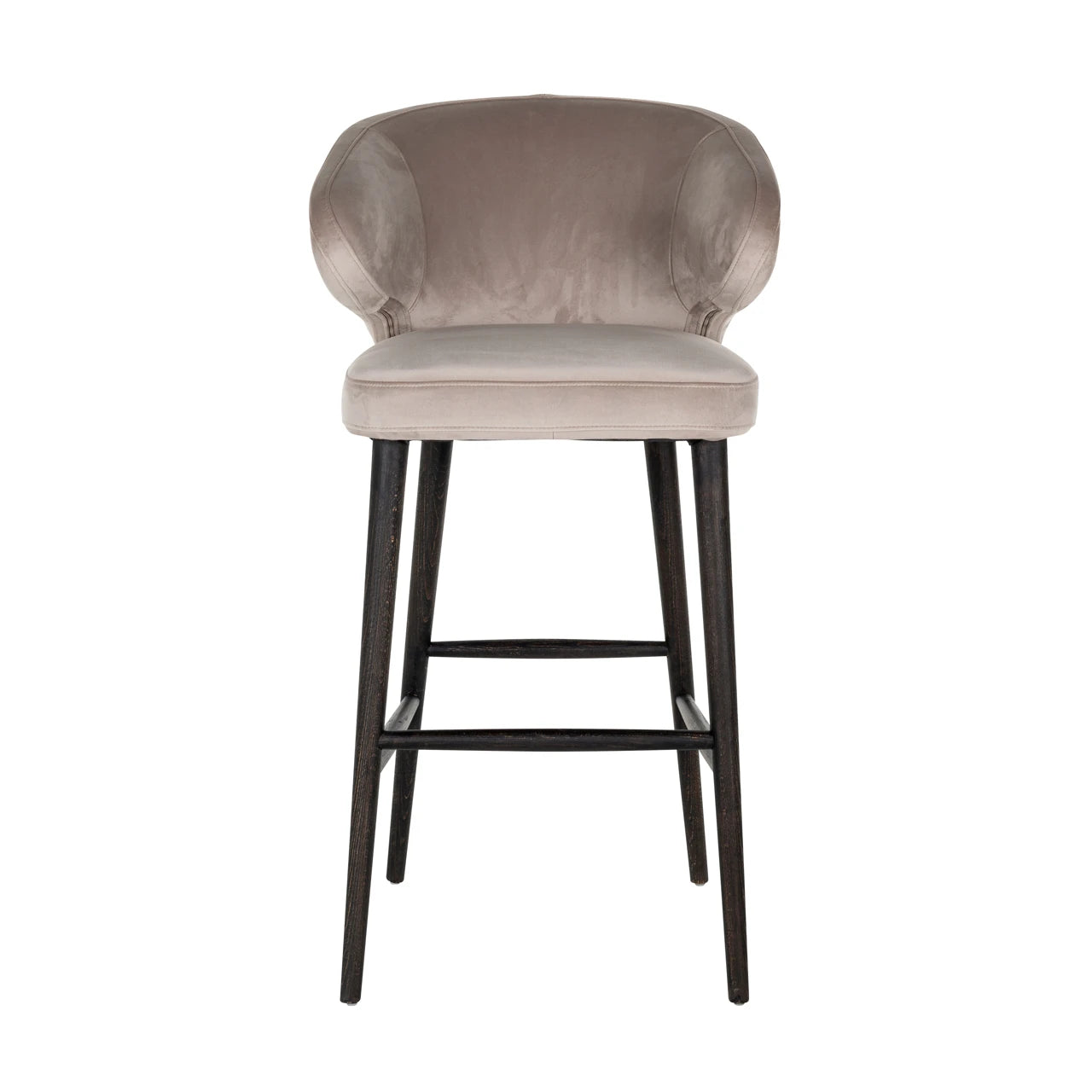 Barstol Indigo khaki-fløyel Richmond Interiors Barstol