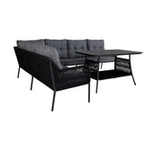 Berlin Corner Sofa Set Venture Design Loungegruppe