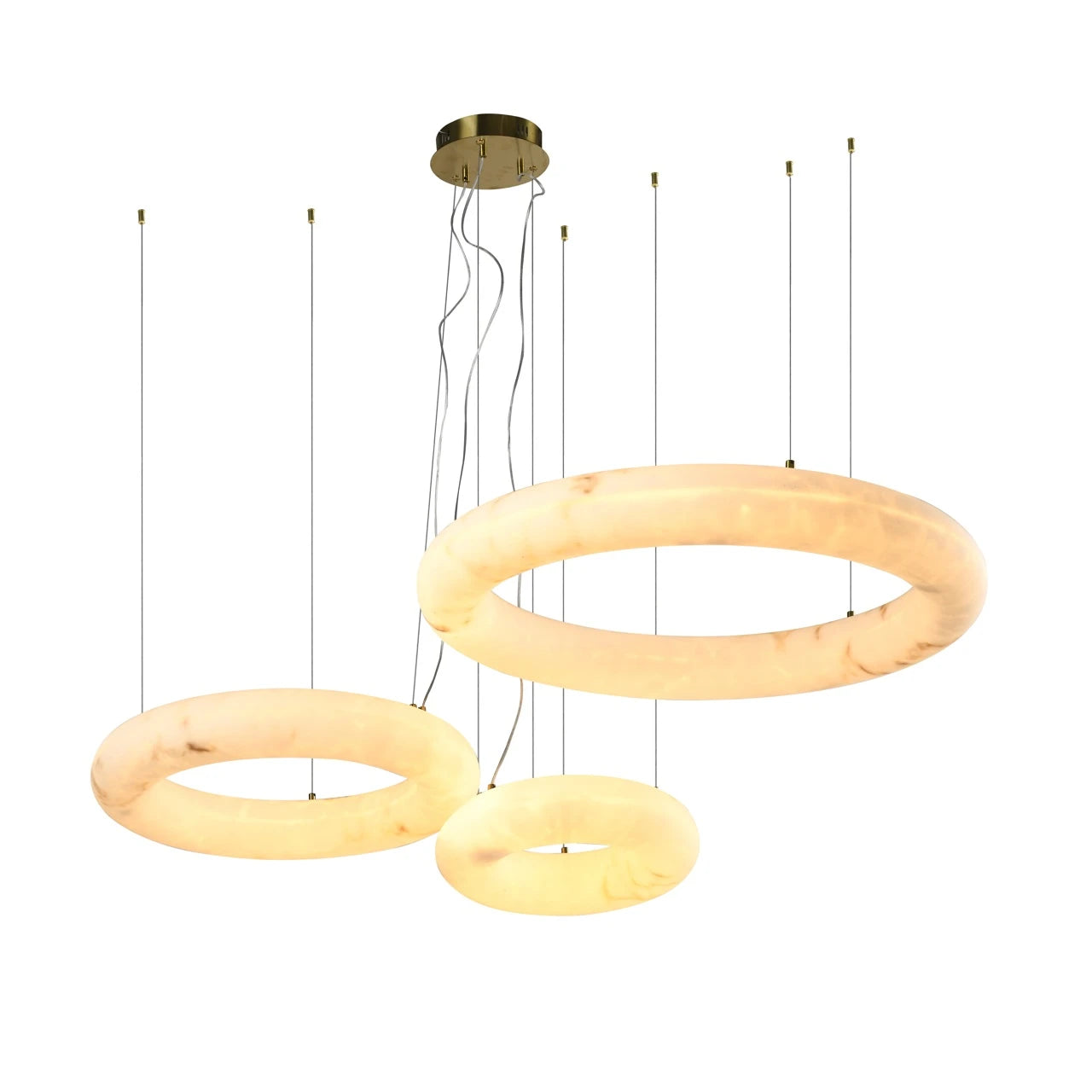 Chandelier Thalora hvit Richmond Interiors Taklampe