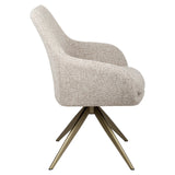 Spisestol Lisonne cayenne brun svingbar brannhemmende Richmond Interiors Spisestol