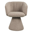 Spisestol Madeline mocca kraftig swivel Richmond Interiors Spisestol