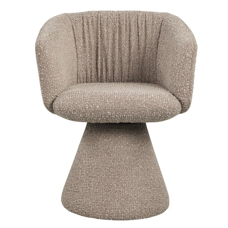 Spisestol Madeline mocca kraftig swivel Richmond Interiors Spisestol