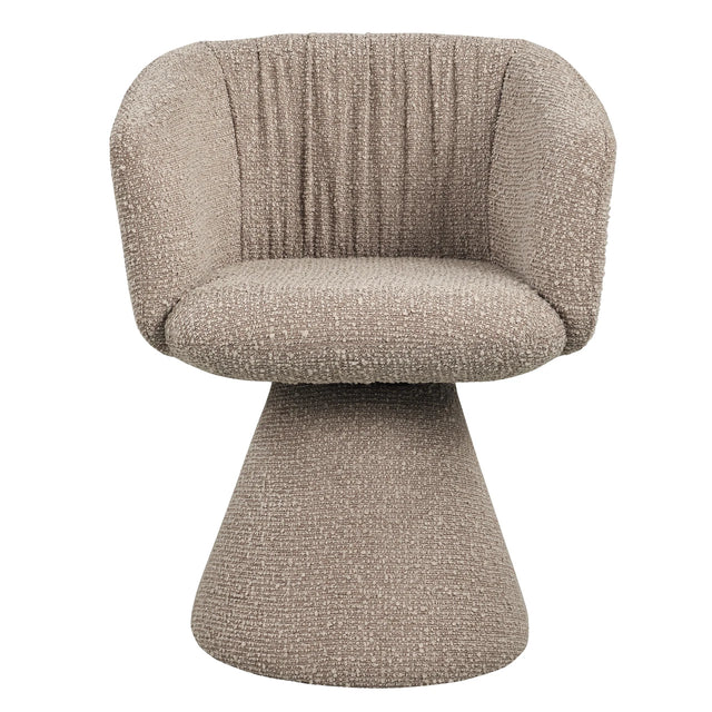 Spisestol Madeline mocca kraftig swivel Richmond Interiors Spisestol