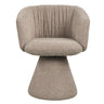 Spisestol Madeline mocca kraftig swivel Richmond Interiors Spisestol