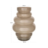 Vase Velora taupe Richmond Interiors Vase