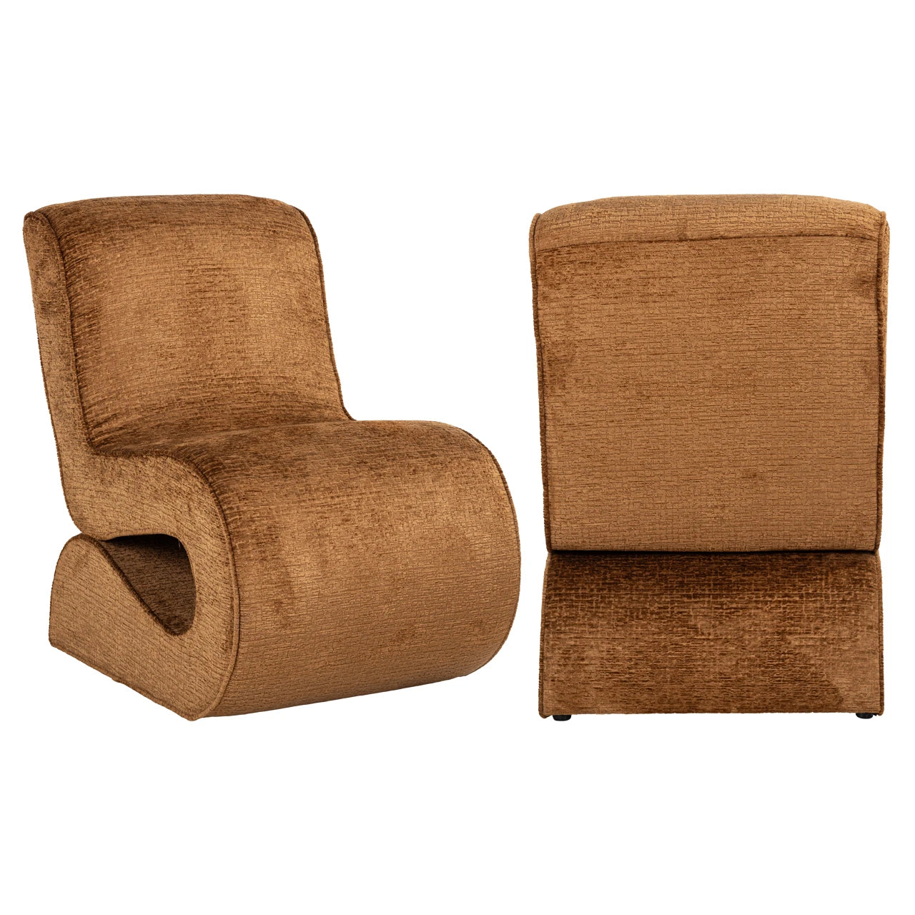 Lounge chair Frankie cognac fusion Richmond Interiors Lenestol