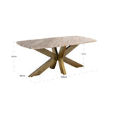 Salongbord Bottega Blush beige Richmond Interiors Sofabord